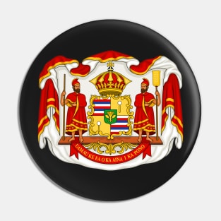 Hawaii Coat of Arms Pin