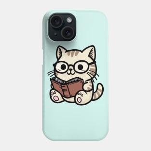 Little Reader Cat Phone Case