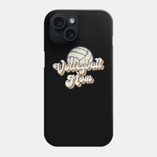 Volleyball Mom Mama Mother's Day Vintage Retro Funny Women Phone Case