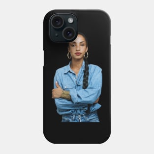 Sade Adu Vintage Singer Retro Tour Concert Phone Case