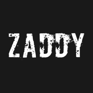 Vintage Distressed Glitch Zaddy T-Shirt