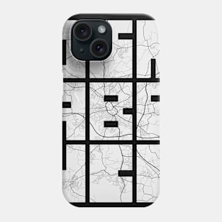 Osnabruck, Germany City Map Typography - Light Phone Case