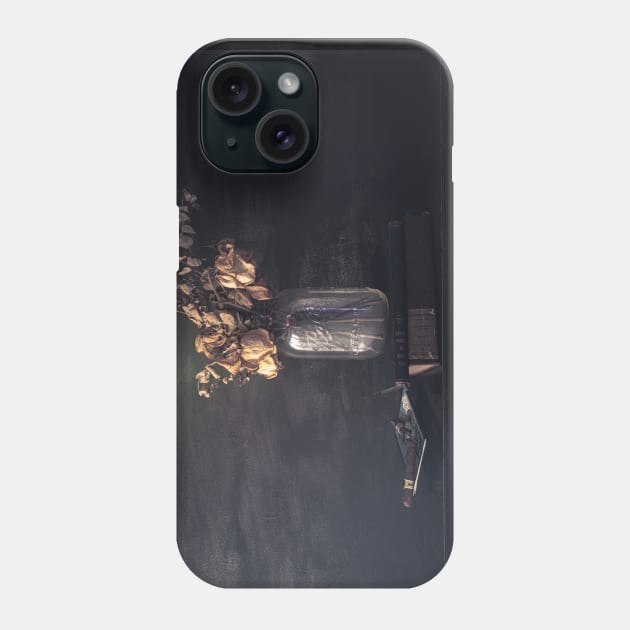 Dead Flowers and Cigars Phone Case by ShootFirstNYC