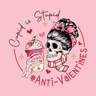 Cupid is Stupid Anti Valentines T-Shirt