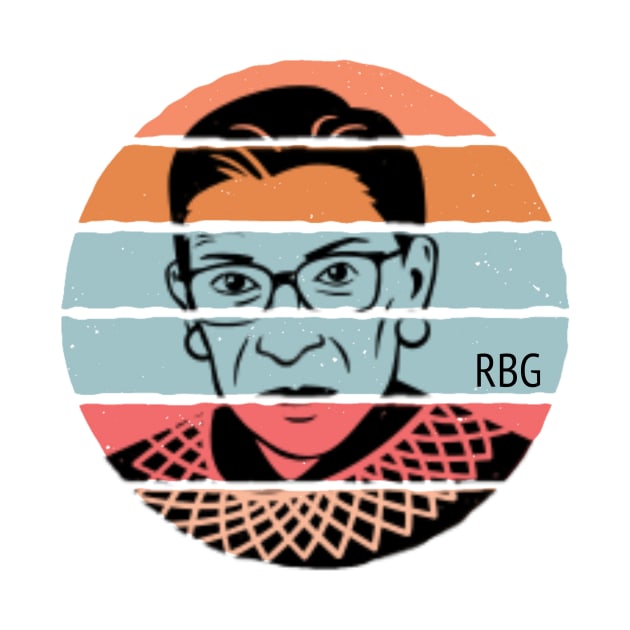 RBG Ruth Bader Ginsburg Feminist by gillys