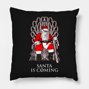 Santa claus driver Christmas is coming Pillow