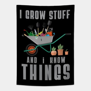 I grow Stuff and I know Things Tapestry