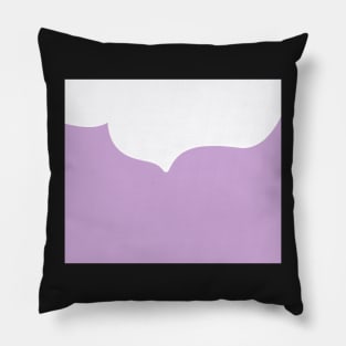 Abstract - purple and white. Pillow