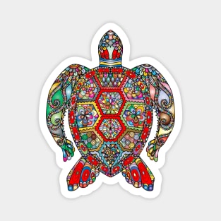 Colorful Turtle Magnet