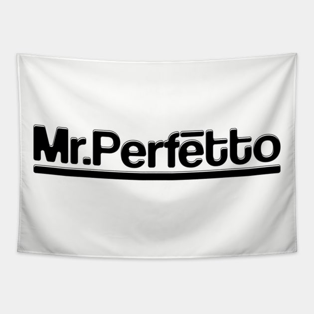 Mr.Perfetto Tapestry by radeckari25