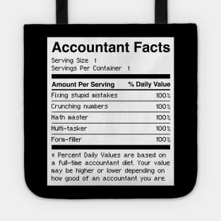 Accountant Facts | Funny Accounting Tote