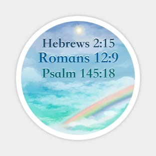 Bible verse favorites Magnet