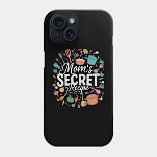 "Mom's Kitchen Magic: Love & Cooking" Phone Case