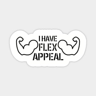 Self Confidence Flex Appeal Gym Motivation Magnet