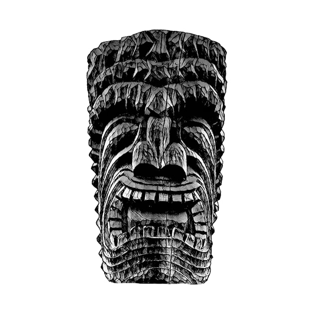 Tiki Head by Timber Cove