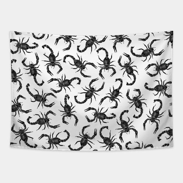 Scorpion Swarm Tapestry by Grandeduc