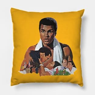 Muhammad Ali's life story Pillow