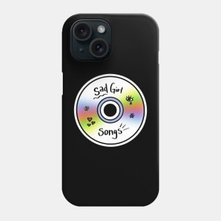 Sad Girl Songs CD Phone Case