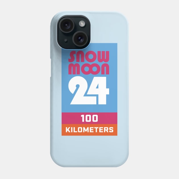Snow Moon 24 - 100k Phone Case by PodDesignShop