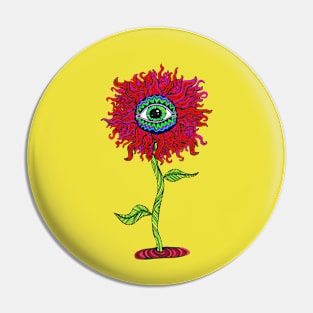 PSYCHEDELIC ART - VISIONARY ART 4 Pin