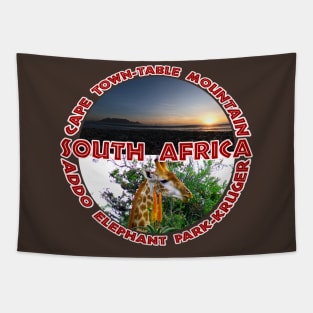 South Africa Wildlife and Places Tapestry