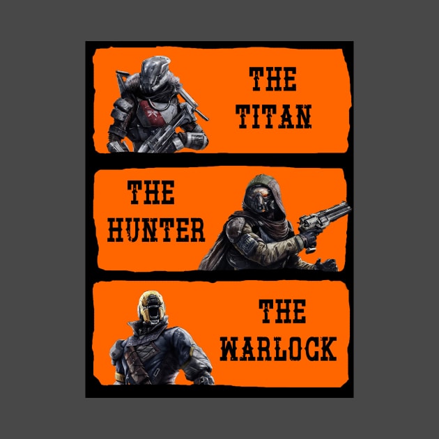 The Titan, The Hunter, And The Warlock by LCdude12