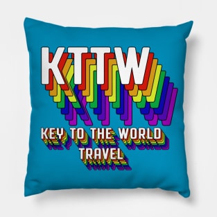 KTTW Rainbow Pillow