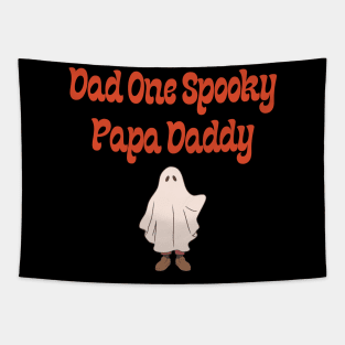 Dad one spooky papa daddy Tapestry