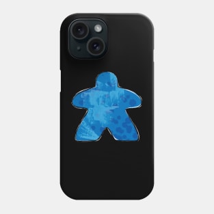 Blue Board Game Meeple Phone Case