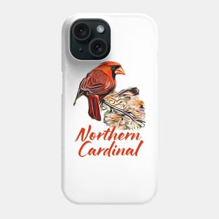 Northern Cardinal Red Phone Case