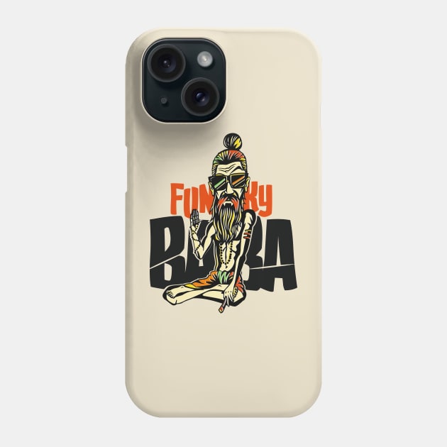 Funky Baba Phone Case by WAYOF