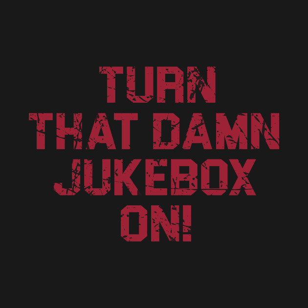 Disover Turn That Damn Jukebox On Vintage Style - Arkansas Razorbacks - T-Shirt