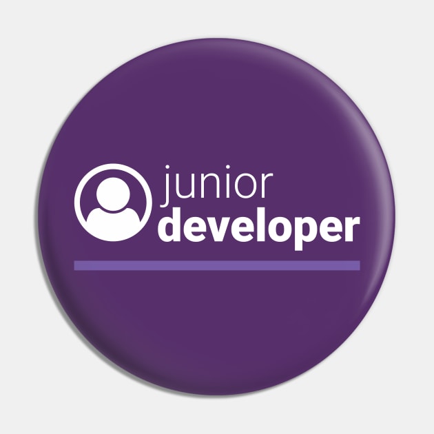 Junior Developer Pin by codewearIO