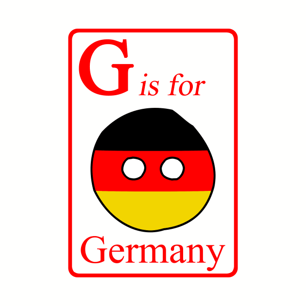 G is for Germanyball by PVVD