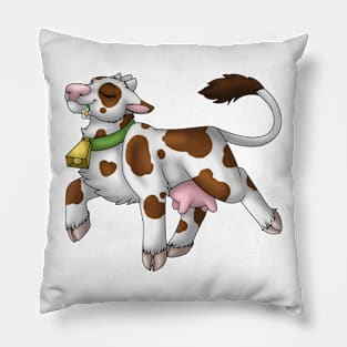 Happy Moo: Brown Spots Pillow