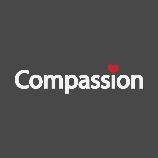 Compassion creative typographic artwork by CRE4T1V1TY