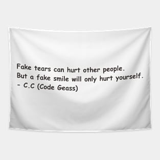 quotes anime Tapestry