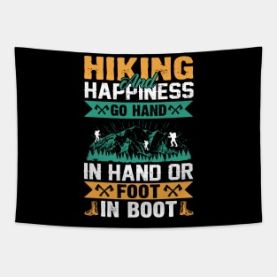 Hiking and Happiness Tapestry