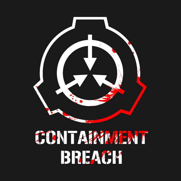 SCP Containment Bloody Logo by Mellowdellow