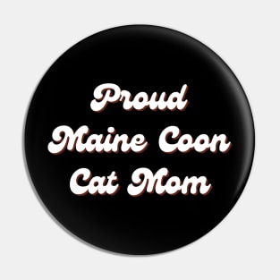 Maine Coon Cat Pin