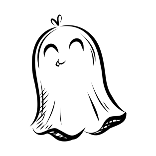 Happy Halloween ghost T-Shirt