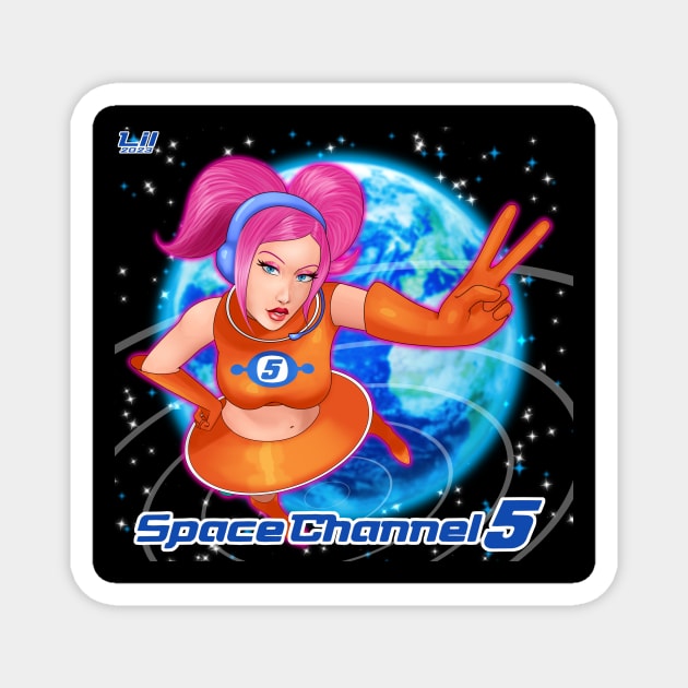 Space Channel 5! Magnet by Lil's Shop