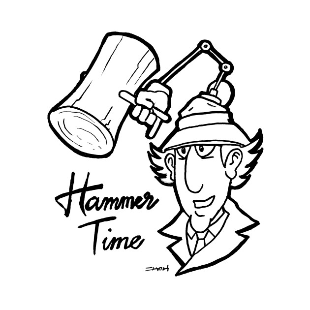 Inspector Gadget MC Hammer Time - Mc Hammer - T-Shirt | TeePublic