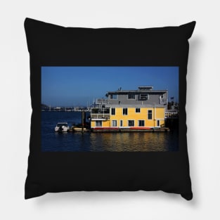 Locaton, Location, Location.. Retirement Dream Home. Sausalito, California Pillow