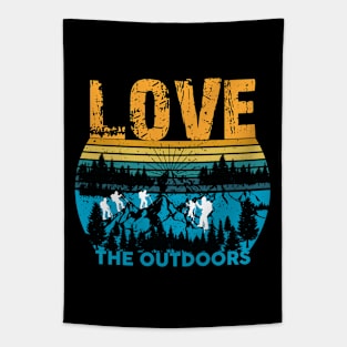 Love The Outdoors Tapestry