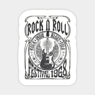 Rock N Roll Festival Magnet