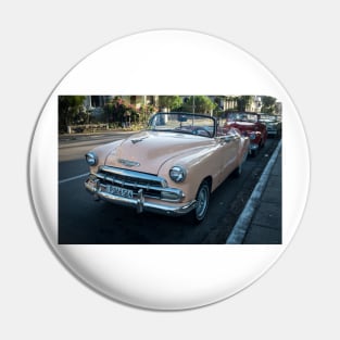 American cars from the 50's in Havana, Cuba Pin