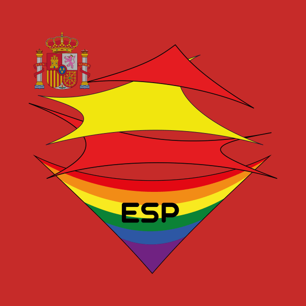 Spain pride flag by Pride_Art