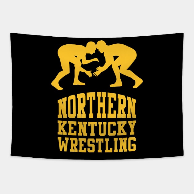 Northern Kentucky Wrestling Tapestry by tropicalteesshop