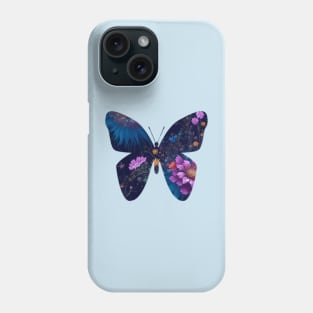 Colorful enchanted wildflowers Phone Case